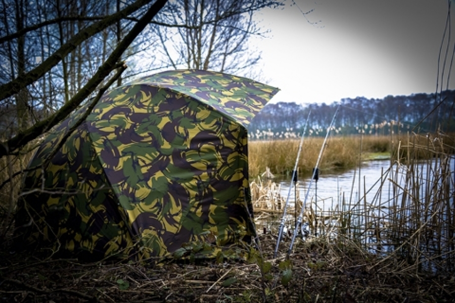 Aqua Products Camo Fast & Light Brolly | Total Carp