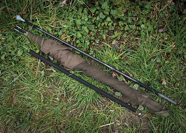 Landing net for carp two sections