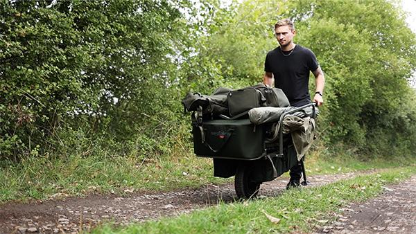 Carp Porter Travel Bag / Carp Fishing Barrow Luggage 